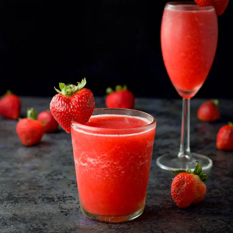 Frosé Recipe | Strawberry Rosé Cocktail