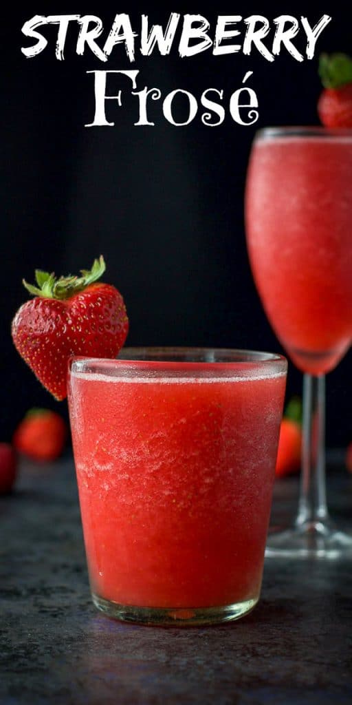 Frose recipe for Pinterest