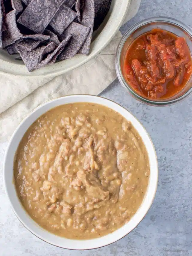 Healthy Instant Pot Refried Beans