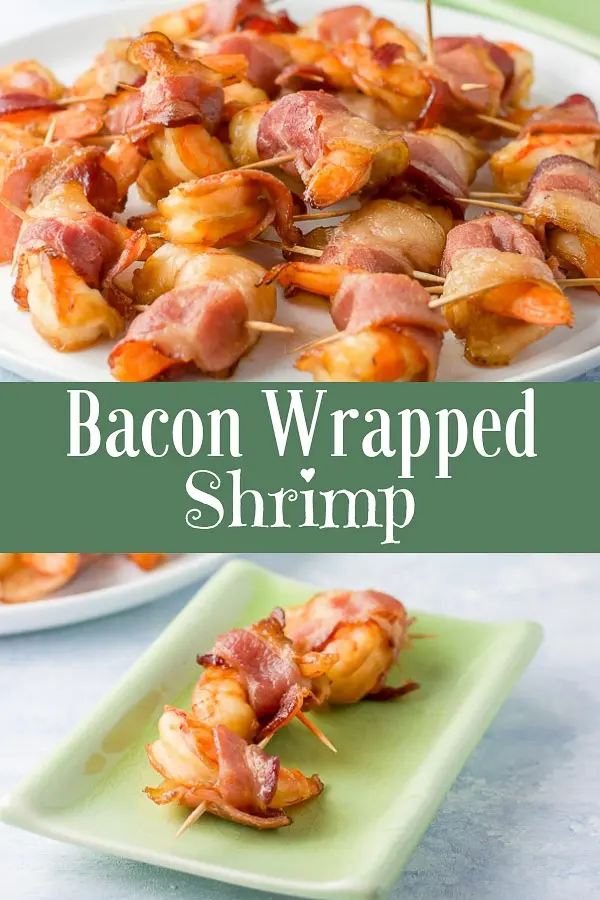 Bacon Wrapped Shrimp for Pinterest