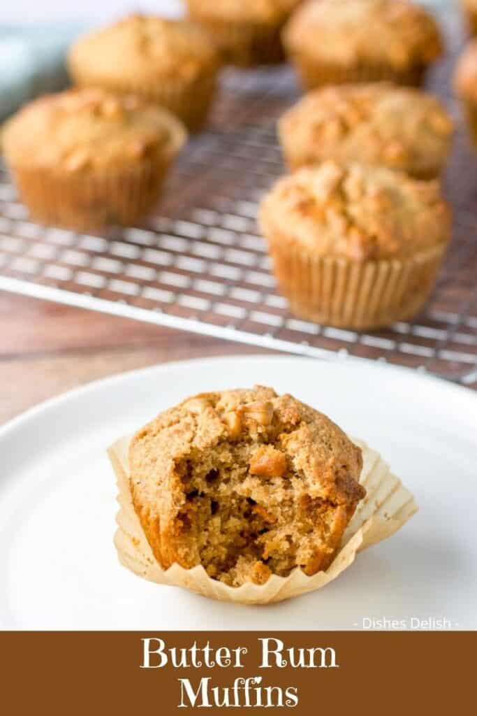 Butter Rum Muffins for Pinterest 5