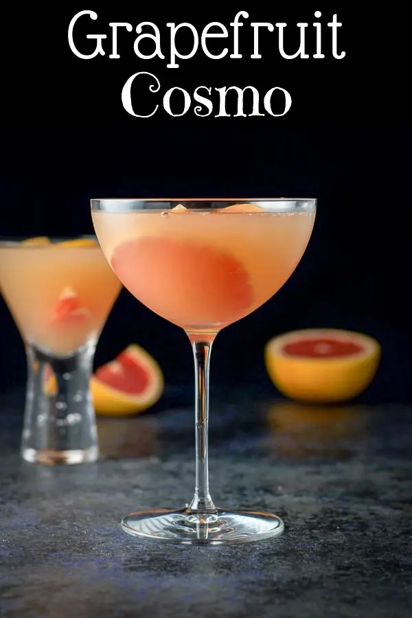 Ruby Red Grapefruit Cosmo for Pinterest