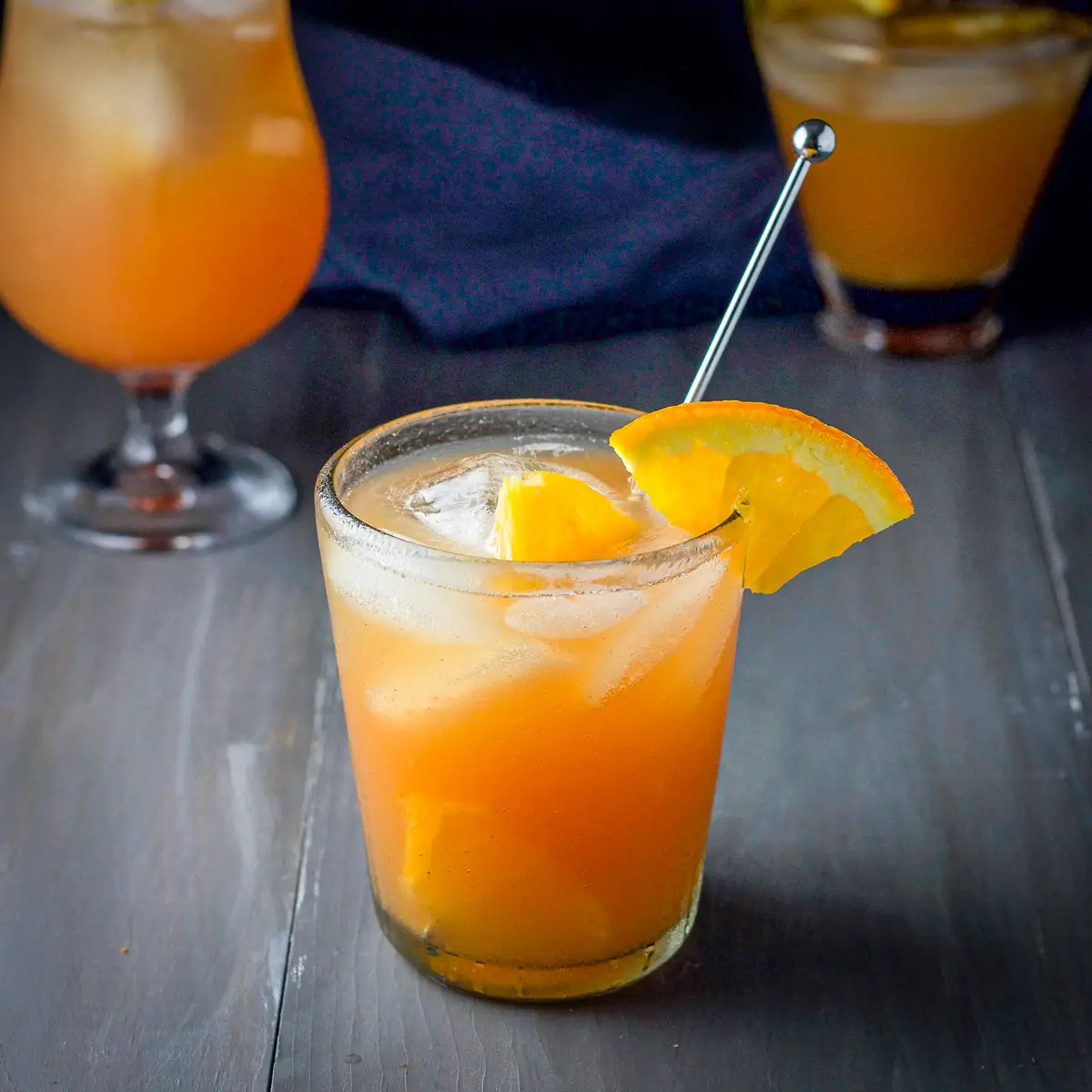 Rum Swizzle Cocktail