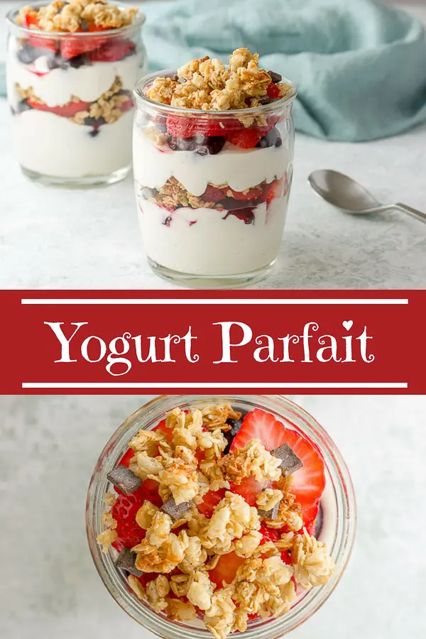 Yogurt Parfait for Pinterest