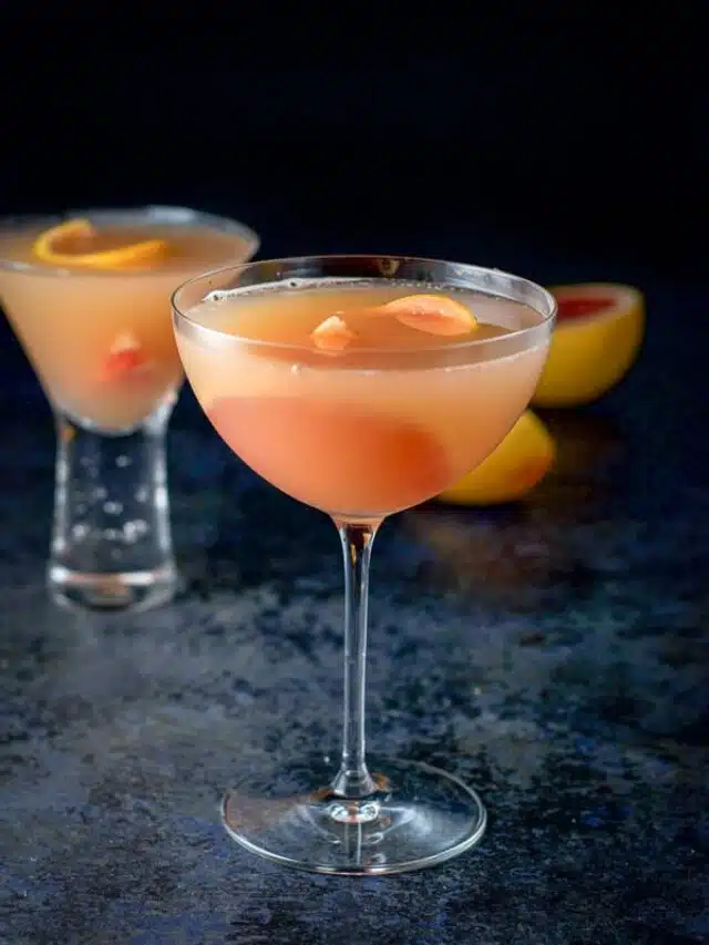 How to Make Ruby Red Grapefruit Cosmo