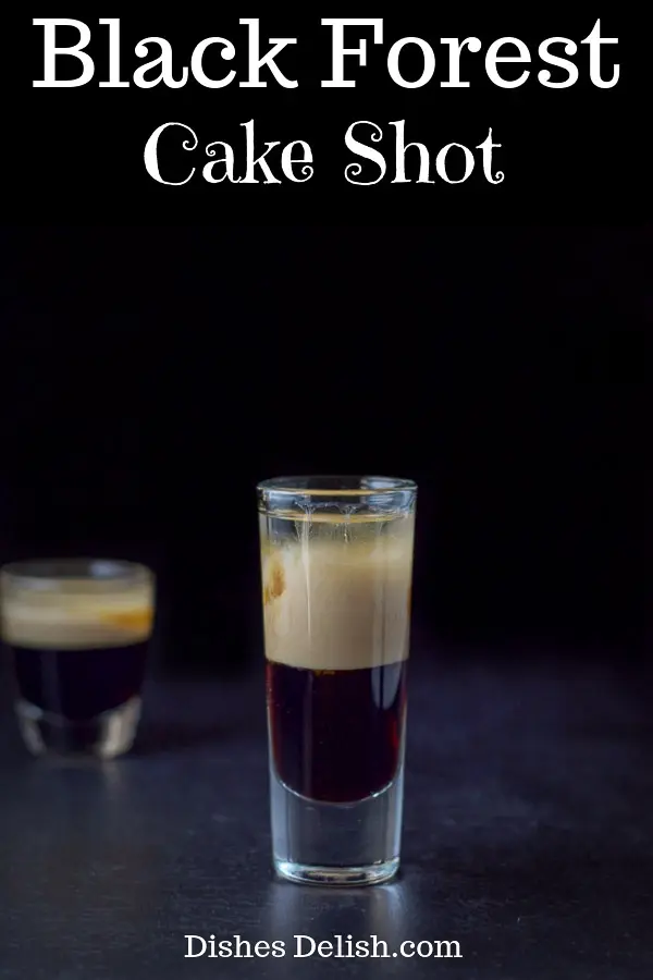 Black Forest Cake Shot for Pinterest