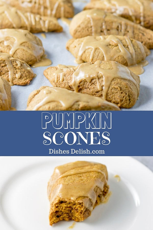 Pumpkin Scones for Pinterest