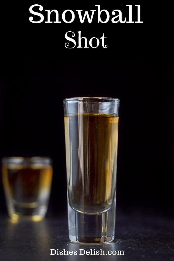 Snowball shot for Pinterest