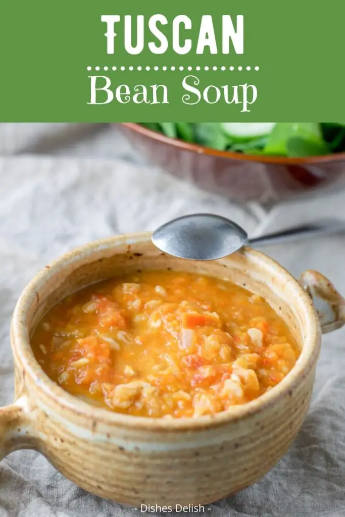 Tuscan White Bean Soup for Pinterest 3