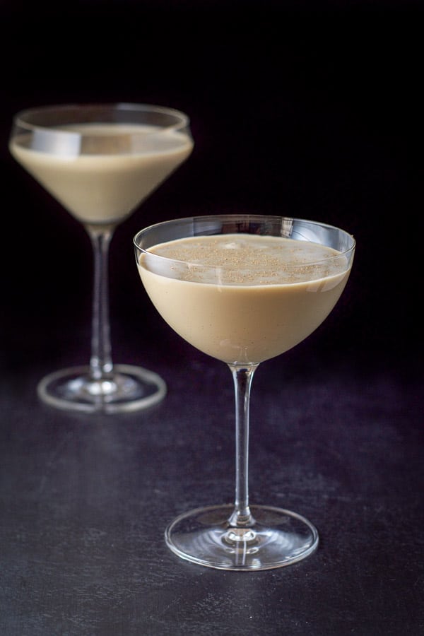Chocolate Eggnog Martini Dishes Delish