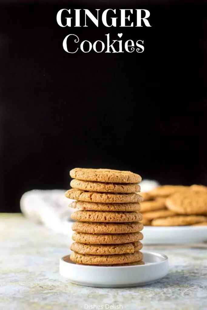 Ginger Molasses Cookies for Pinterest 4