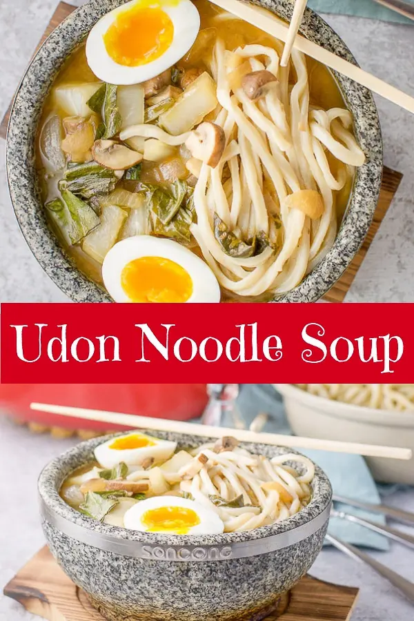 Udon Noodle Soup for Pinterest