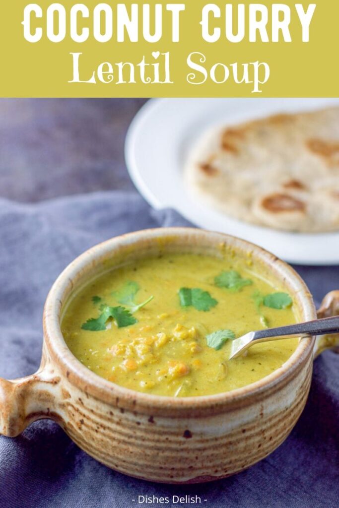 Curry Lentil Soup for Pinterest 3