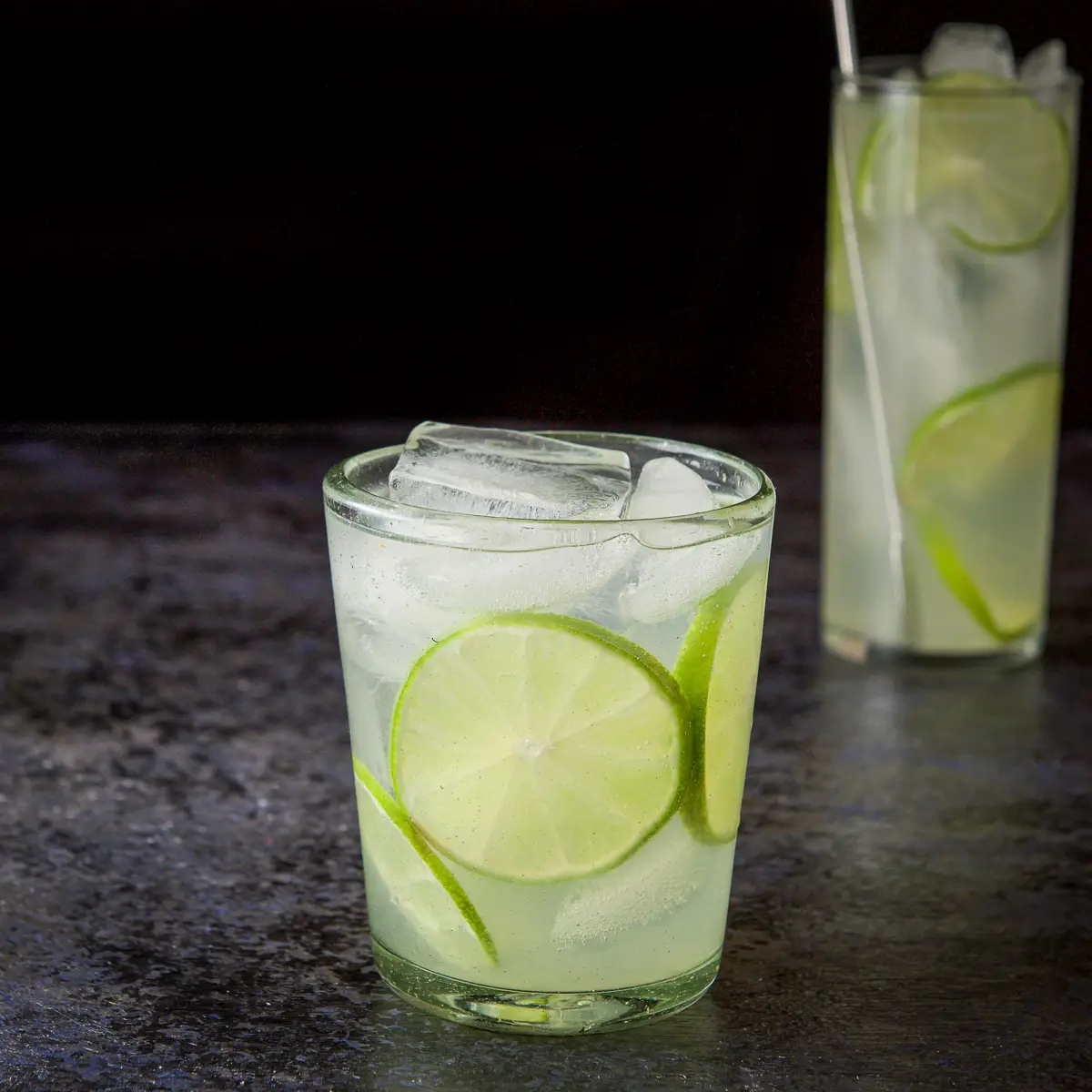 Gin Lime Rickey Cocktail