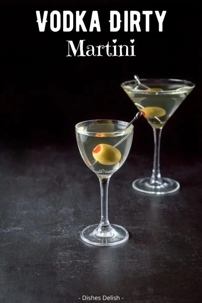 Vodka Dirty Martini for Pinterest 3