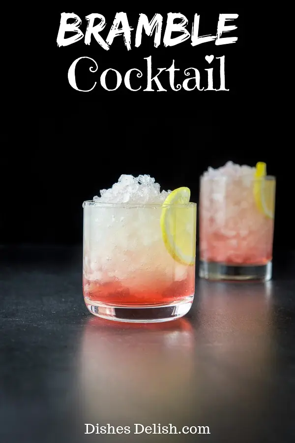 Bramble Cocktail for Pinterest
