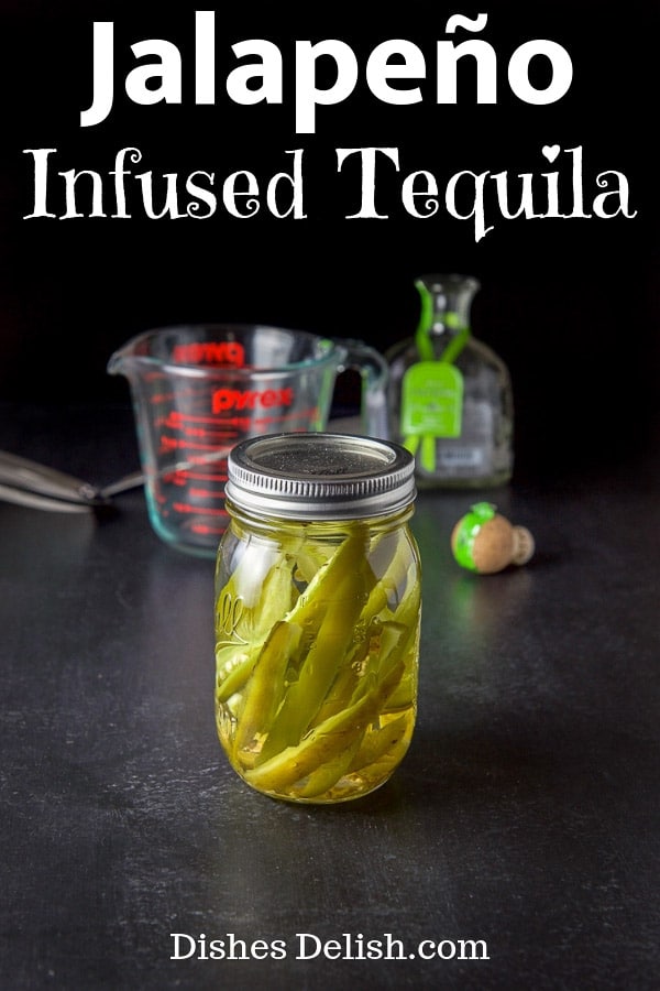 Jalapeño Infused Tequila for Pinterest