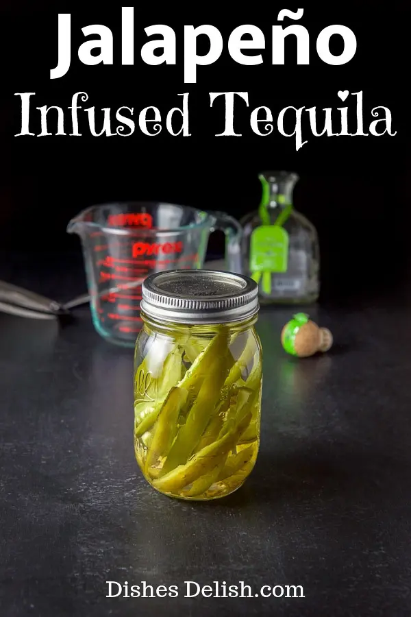 Jalapeño Infused Tequila for Pinterest