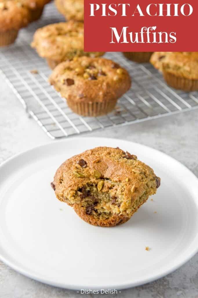 Pistachio Muffins for Pinterest 2