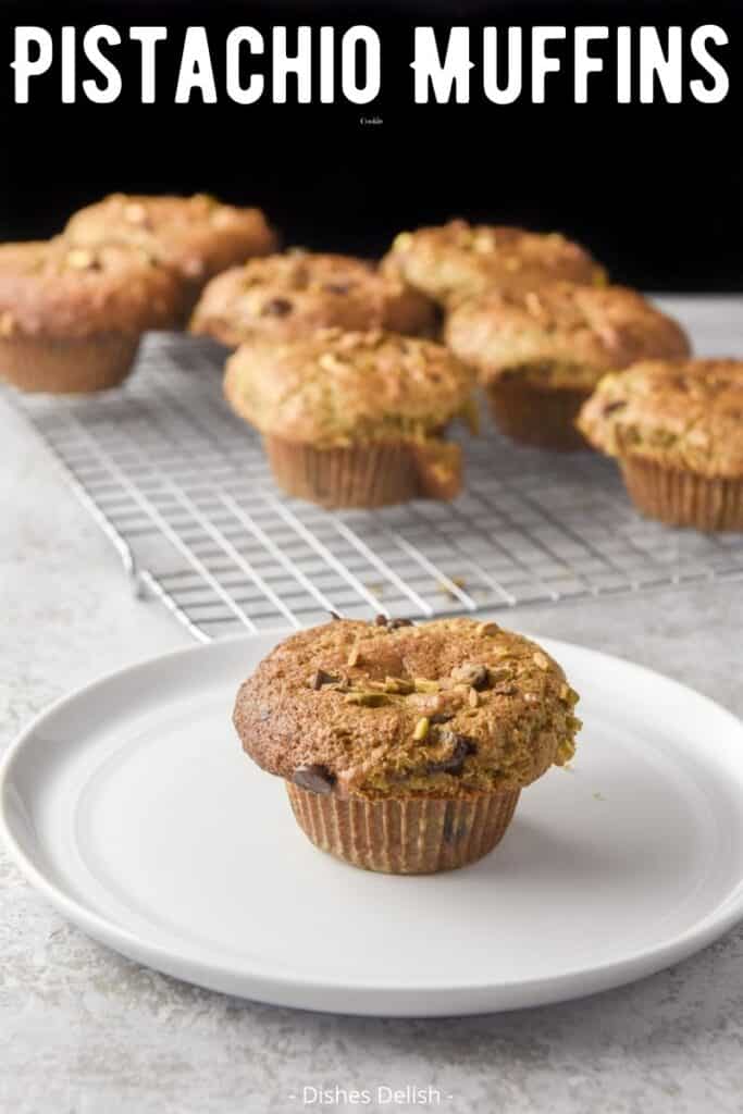 Pistachio Muffins for Pinterest 3