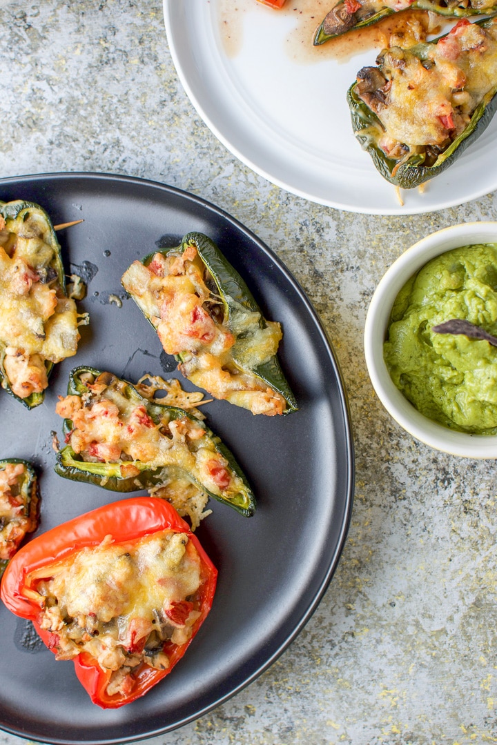 Baked Stuffed Peppers | Dishes Delish