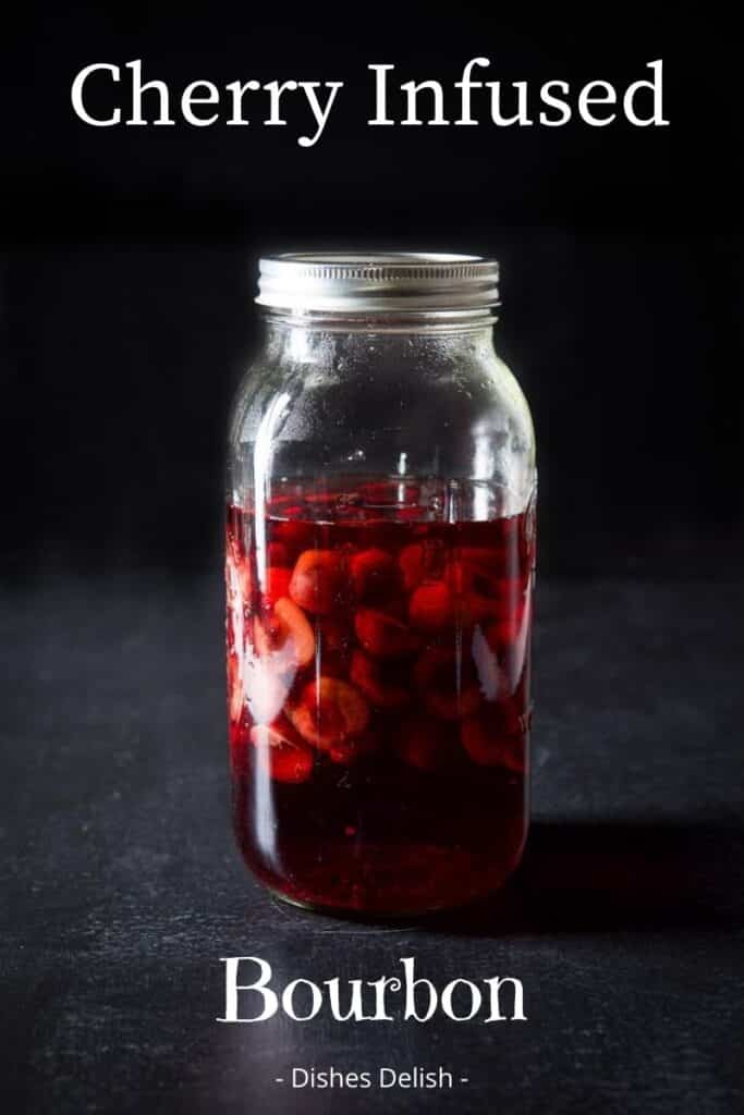 Cherry Infused Bourbon for Pinterest 2