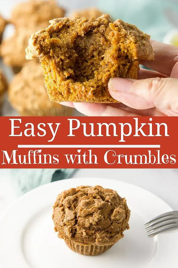 Easy Pumpkin Muffins for Pinterest
