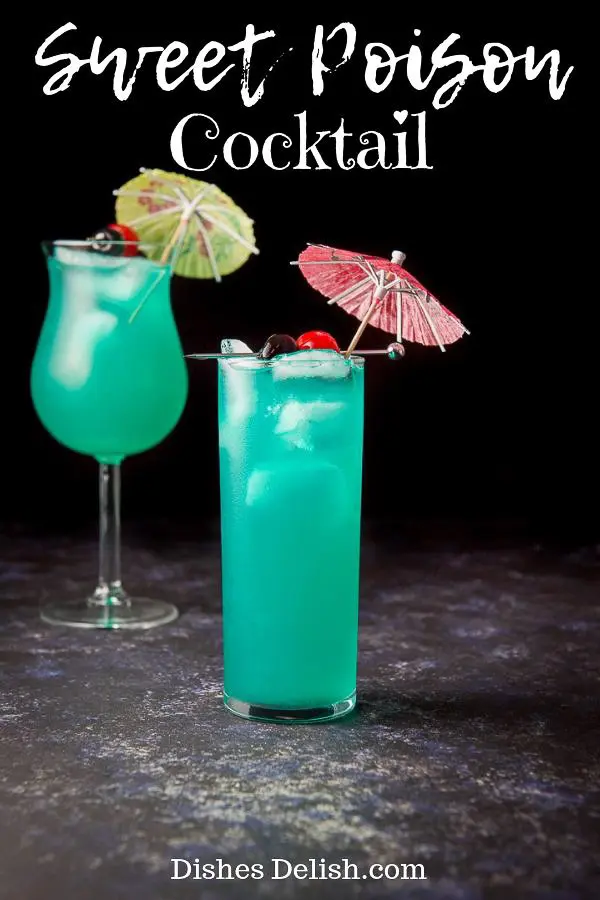 Sweet Poison Cocktail for Pinterest