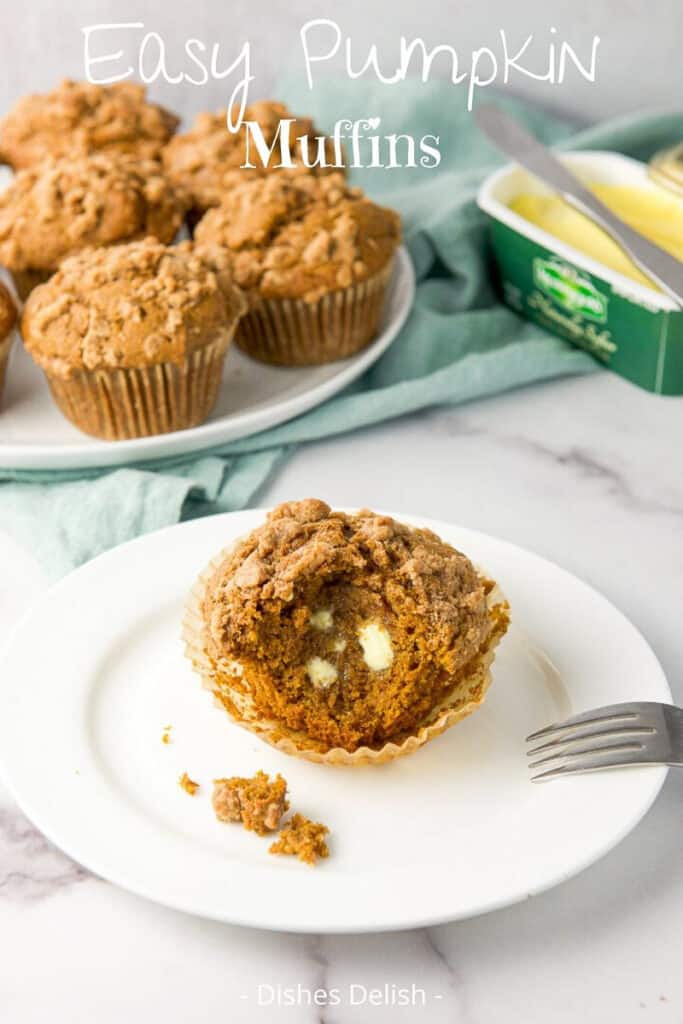 Easy Pumpkin Muffins for Pinterest 3
