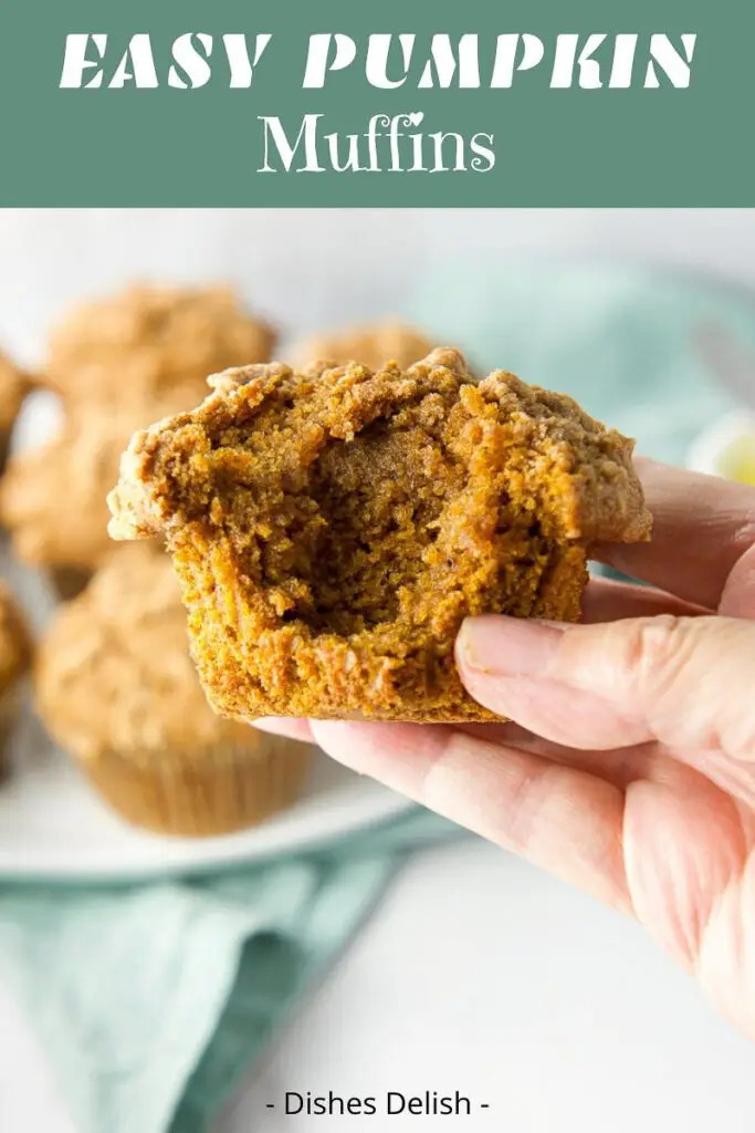 Easy Pumpkin Muffins for Pinterest 4