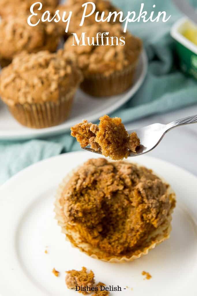 Easy Pumpkin Muffins for Pinterest 5
