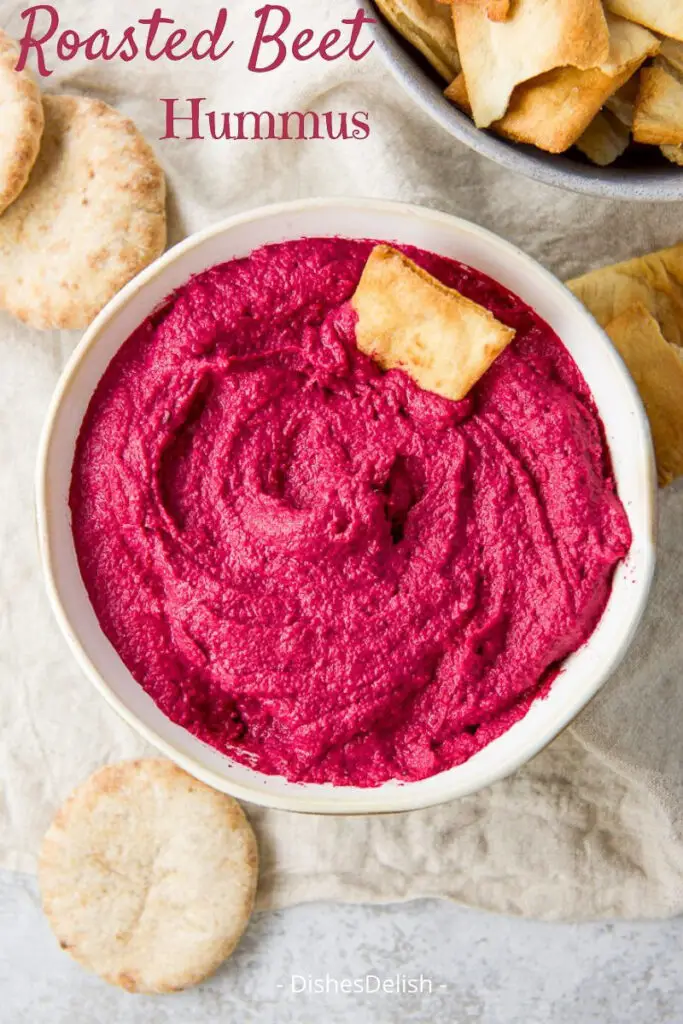 Roasted Beet Hummus for Pinterest 4