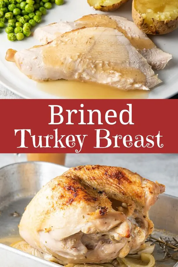 Brined Turkey Breast for Pinterest