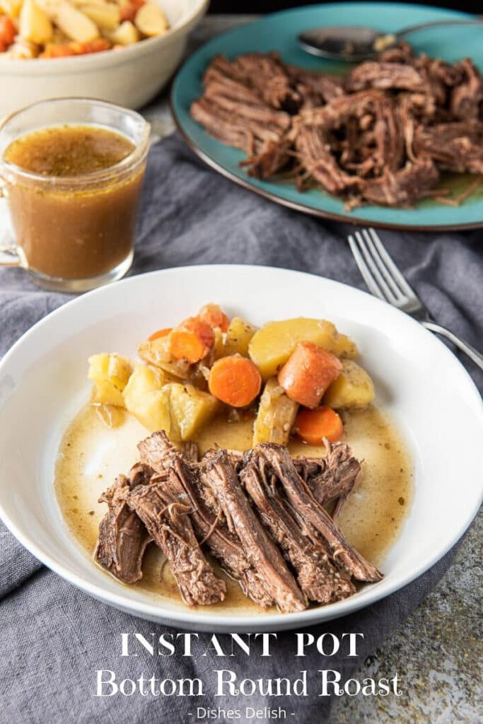 Instant Pot Bottom Round Roast for Pinterest 3