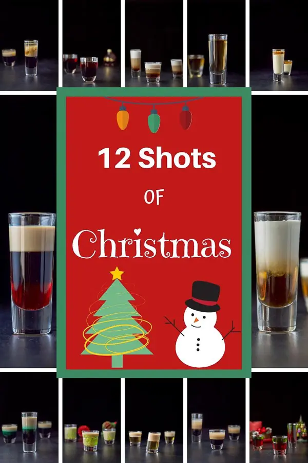 12 Shots of Christmas Collage for Pinterest