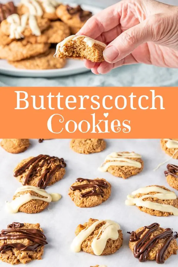 Butterscotch Cookies for Pinterest