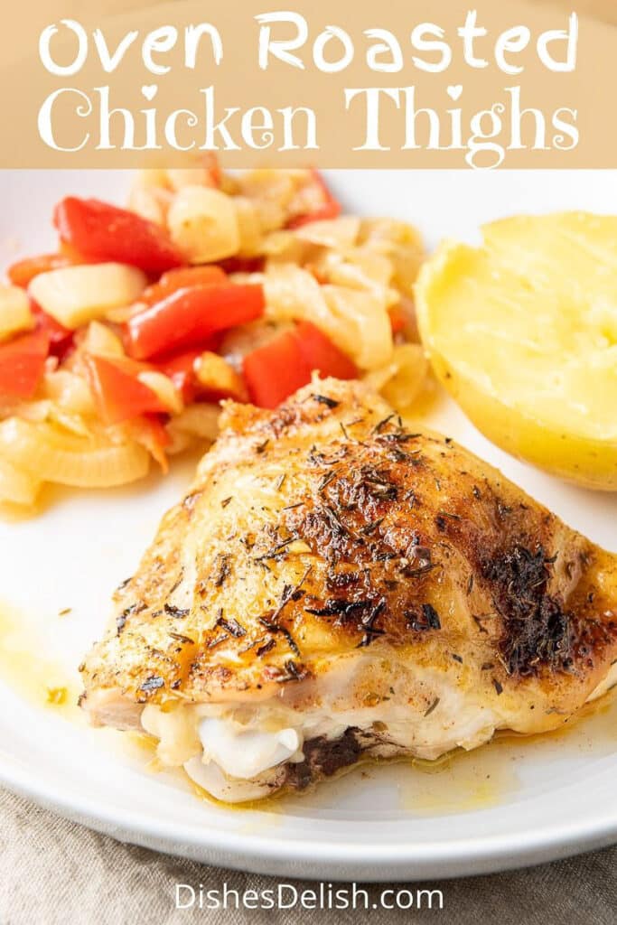Oven Roasted Chicken Thighs for Pinterest-3