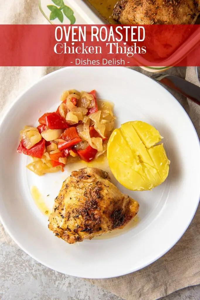 Oven Roasted Chicken Thighs for Pinterest-5