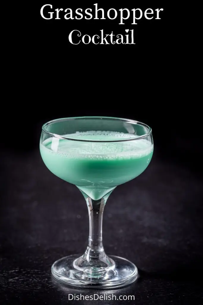 Grasshopper Cocktail for Pinterest