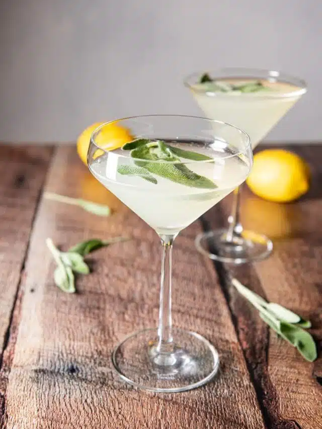 Refreshing Limoncello Martini