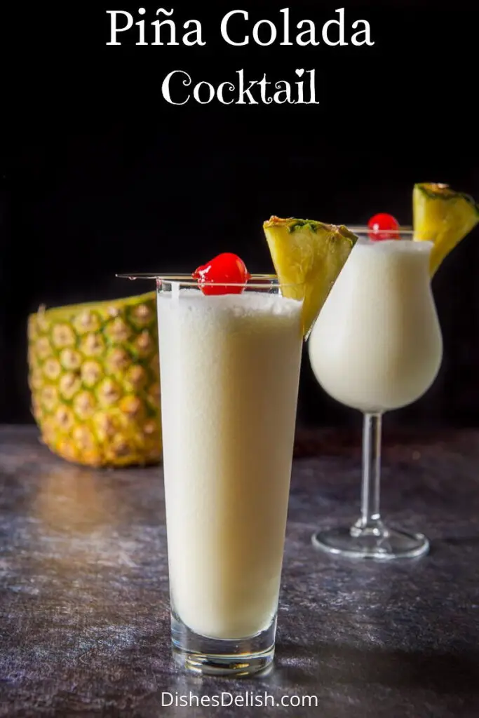 Pina Colada Cocktail for Pinterest 2