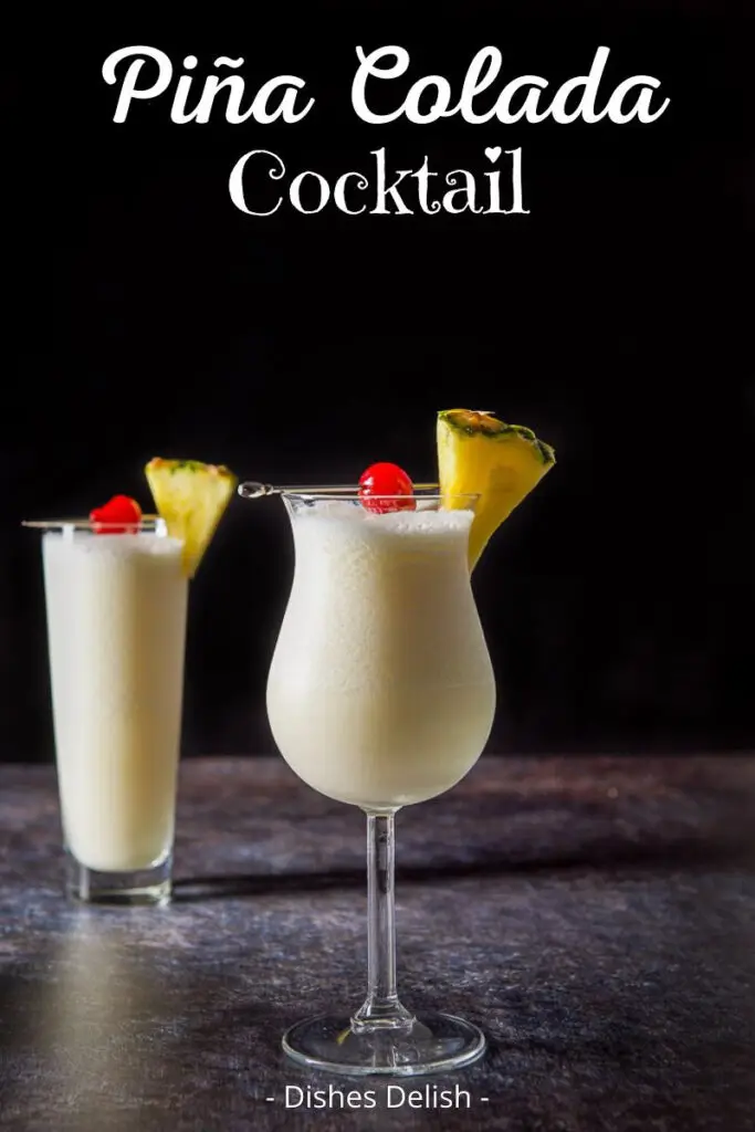 Pina Colada Cocktail for Pinterest 1