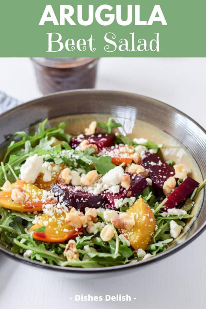 Arugula Beet Salad for Pinterest 4