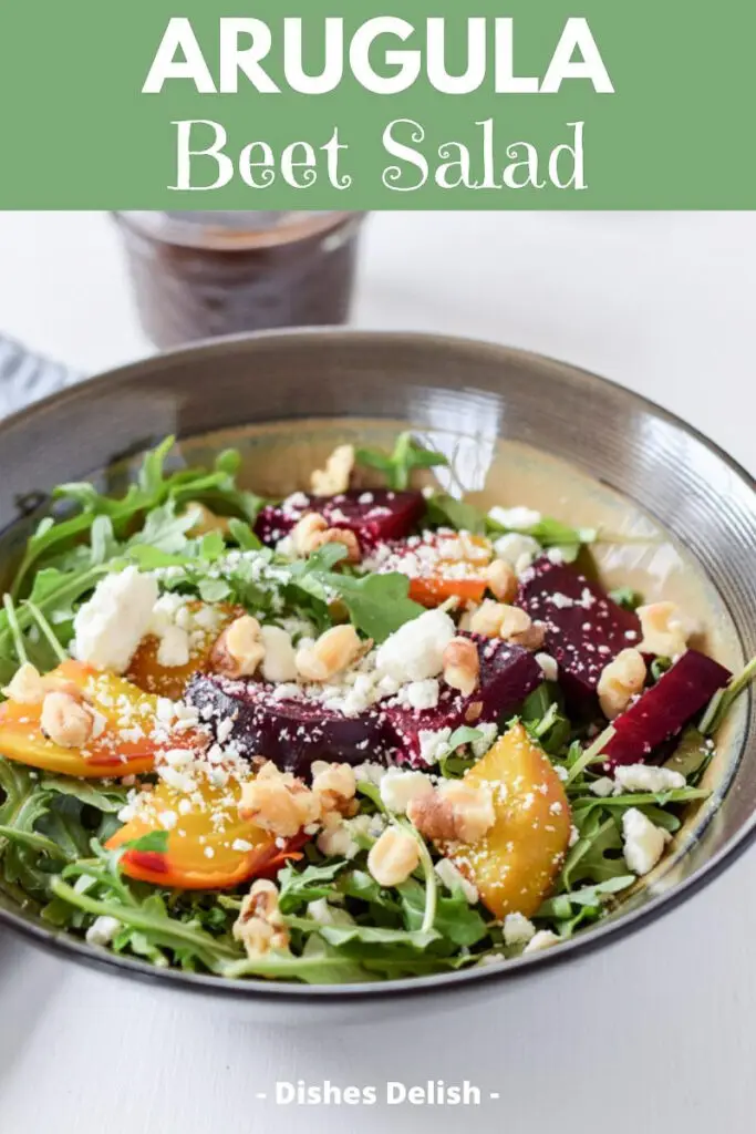 Arugula Beet Salad for Pinterest 4