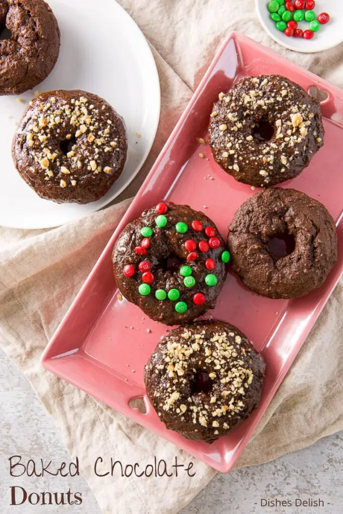 Baked Chocolate Donuts for Pinterest 6