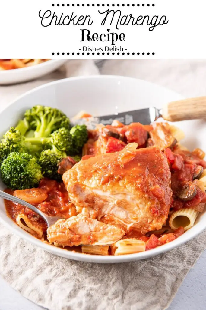 Chicken Marengo Recipe for Pinterest 2