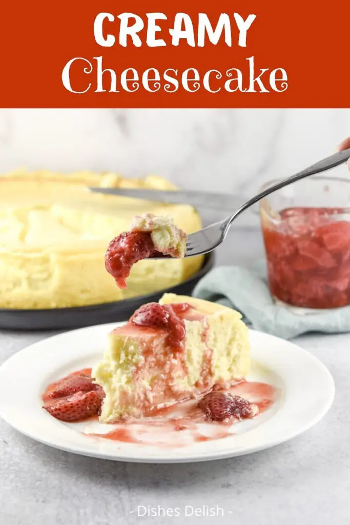 Creamy Cheesecake for Pinterest 3