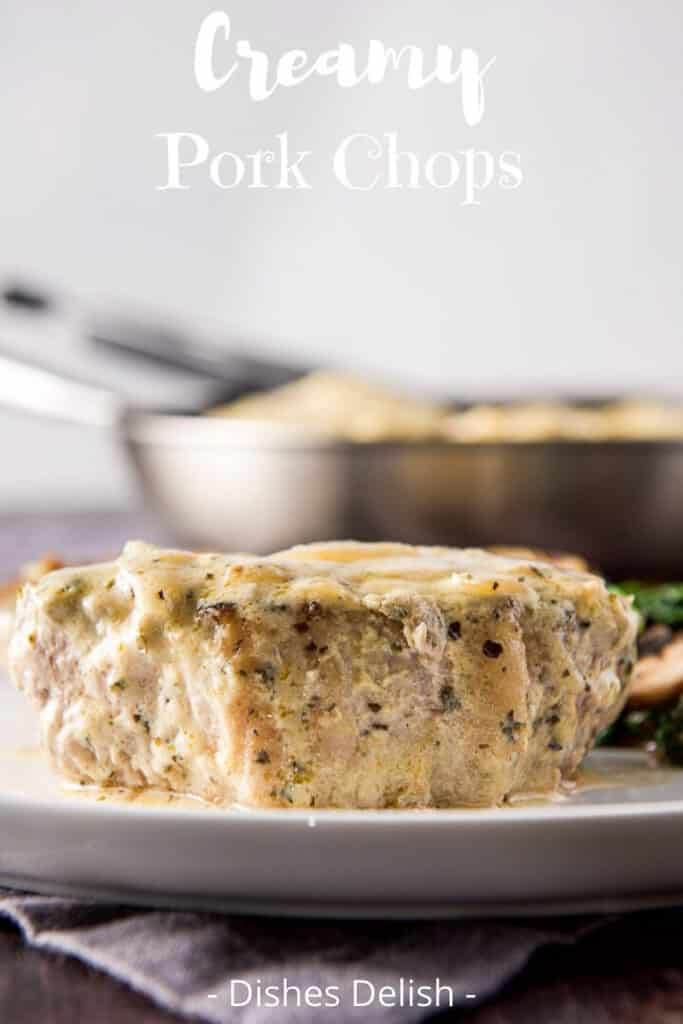 Creamy Pork Chops for Pinterest 1