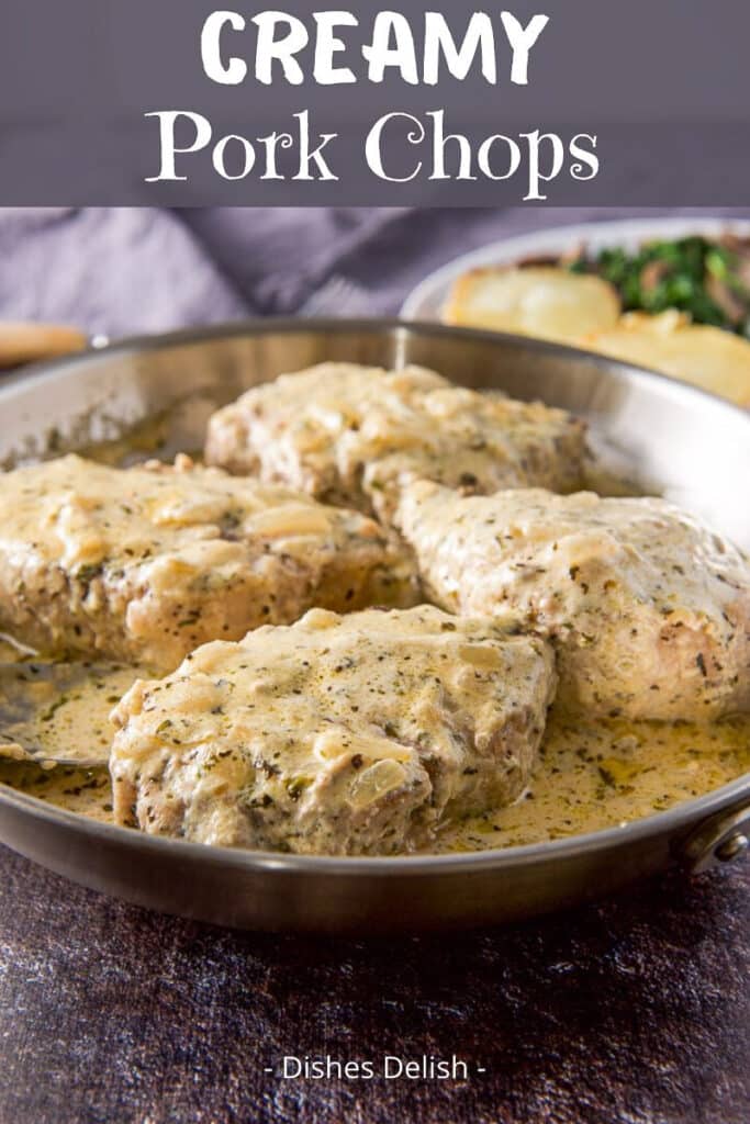 Creamy Pork Chops for Pinterest 2