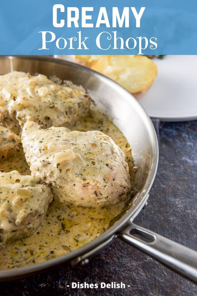 Creamy Pork Chops for Pinterest 4